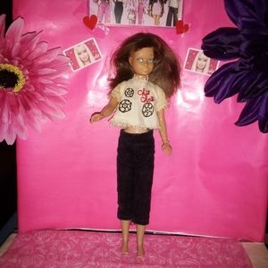 Vintage 1965 Barbie Skipper doll in 1964 Penny Brite Chit Chat outfit